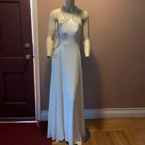 BEAUTIFUL JS COLLECTION PARTY DRESS WHITE (14)